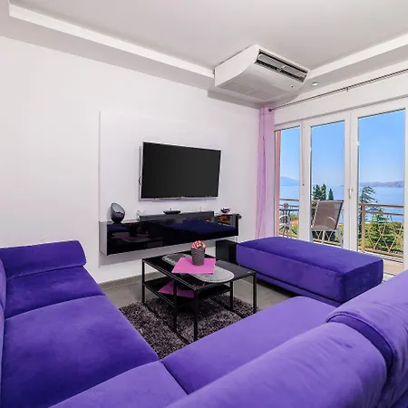 Modernes Nur 300 Meter Zum Mit Meerblick, Waschmaschine, Trockner, Grill Apartment Novi Vinodolski